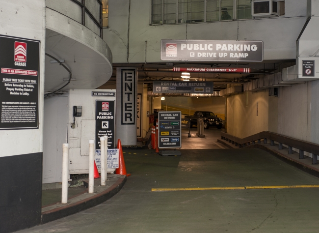 Parking Entrance